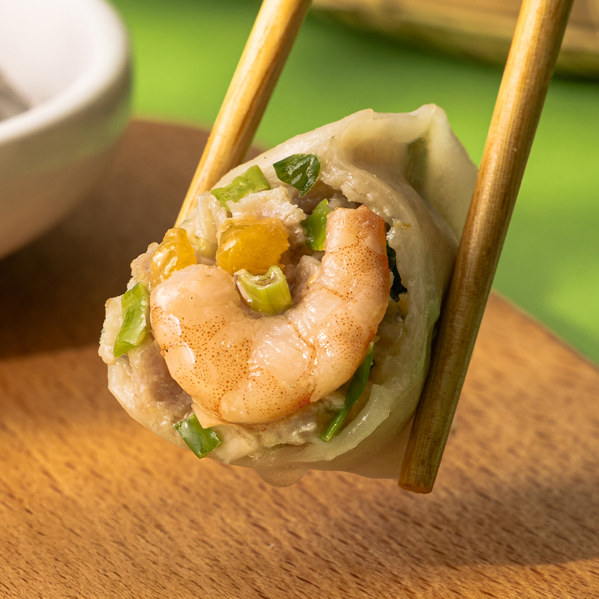 【喬斯生活】台灣黑豬肉冷凍煎餃/水餃-青蔥鳳梨蝦(20顆/包)