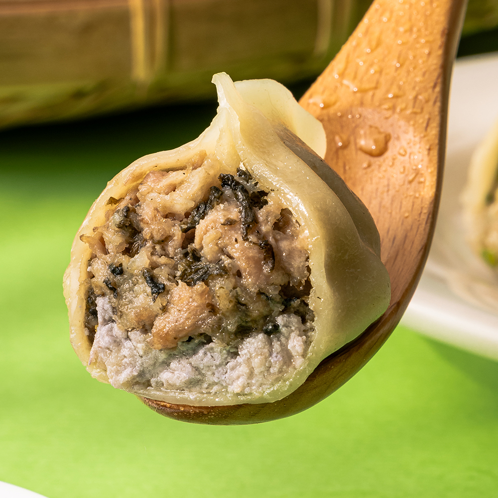 【喬斯生活】台灣黑豬肉冷凍煎餃/水餃-芋心梅乾菜(20顆/包)