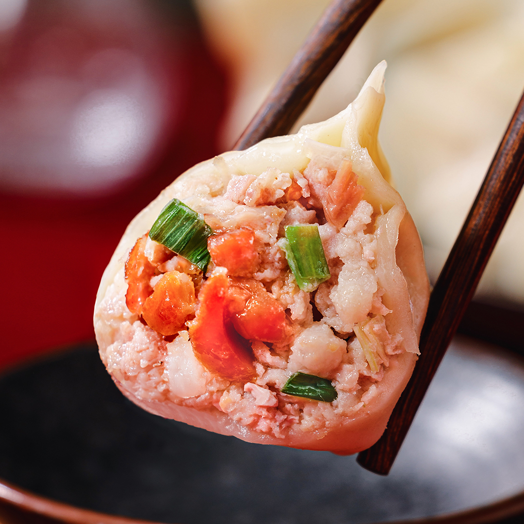 【食尚玩家聯名款】三星蔥鴨賞冷凍煎餃/水餃(18顆/包)